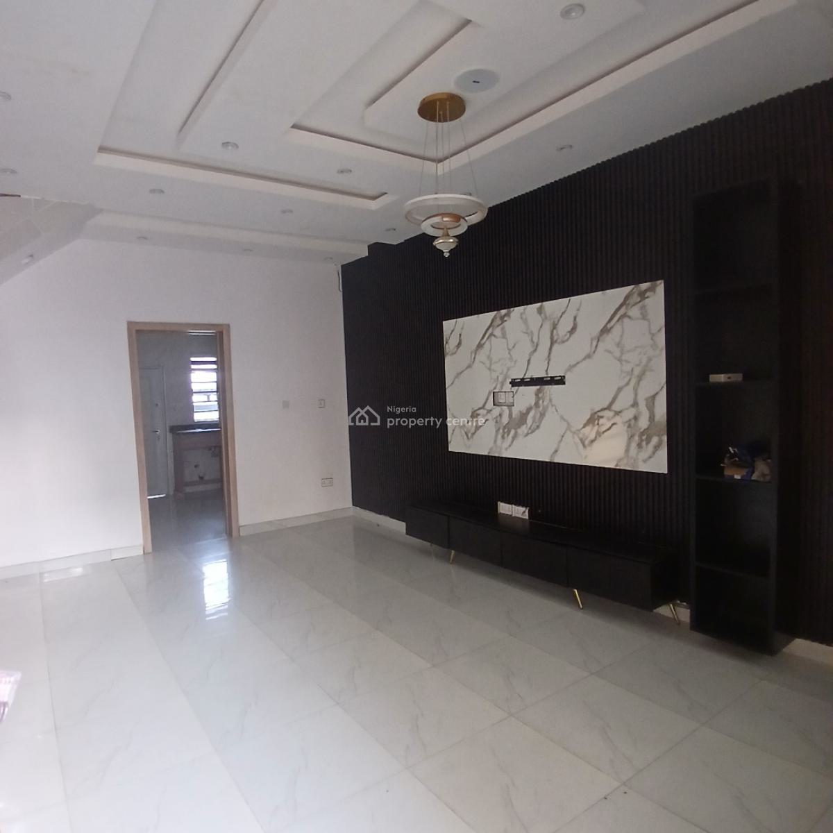 Affordable 2 Bedroom Terrace Duplex with Bq, Chevron Toll Gate, Orchid Road, Lekki, Lagos, Terraced Duplex for Rent