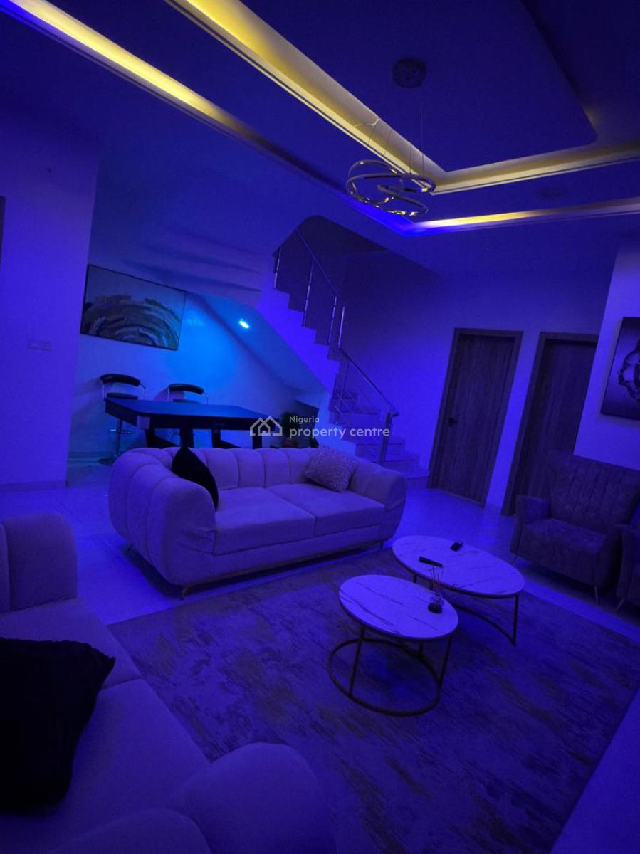 Fully Furnished 4 Bedroom Terrace Duplex in Dpk Estate,, Orchid, Lekki, Lagos, Terraced Duplex for Rent