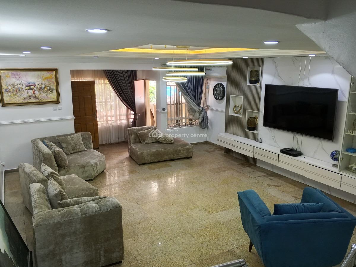 Furnished Luxury 4 Bedroom Terrace Duplex with Bq and Swimming, Oniru Estate, Oniru, Victoria Island (vi), Lagos, Terraced Duplex for Rent