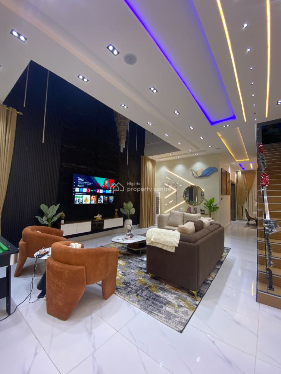 Luxury 5bedroom Stand Alone Duplex, Lekki Palm City, Ajah, Lagos, Detached Duplex Short Let