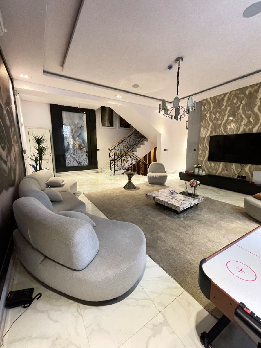 a Luxurious 6bedroom Fully Detached Duplex, Pinnock Beach Estate, Osapa, Lekki, Lagos, Detached Duplex for Rent