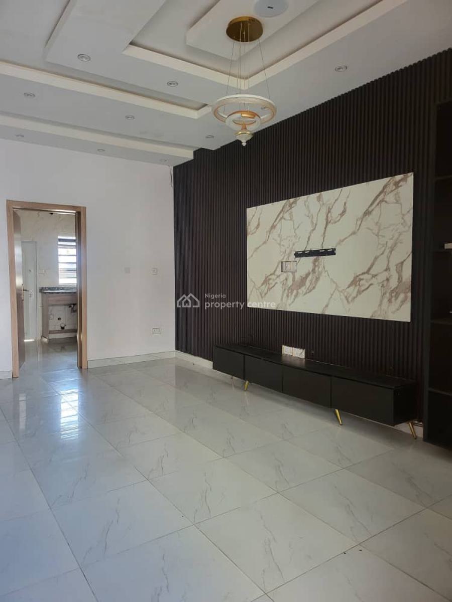 Modern 2 Bedroom Terrace Duplex with a Room Bq, Before Round About Orchid Road, Lekki, Lagos, Terraced Duplex for Rent