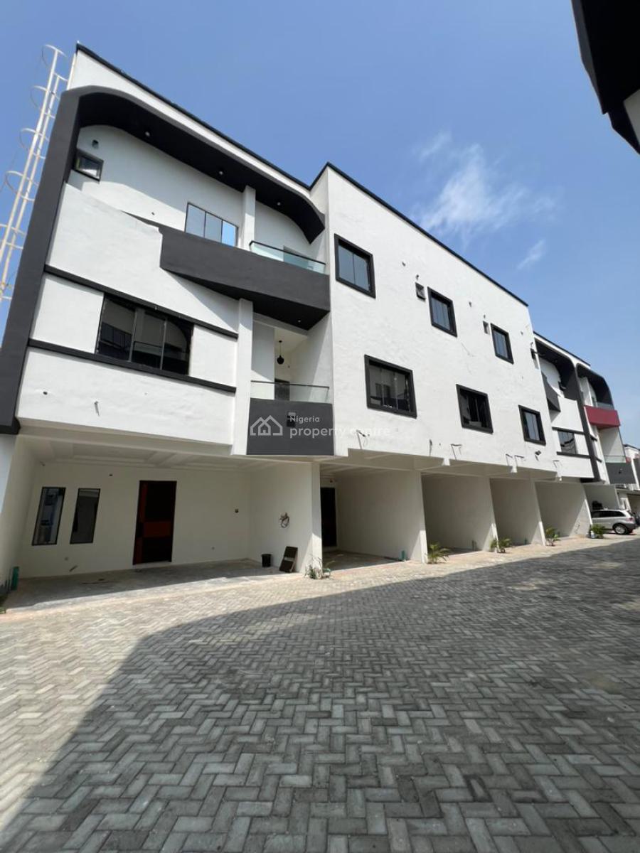 Lovely 4 and 2 Bedroom Terraced Duplexes with Bq in a Secure Estate, Orchid, Lekki, Lagos, Terraced Duplex for Sale