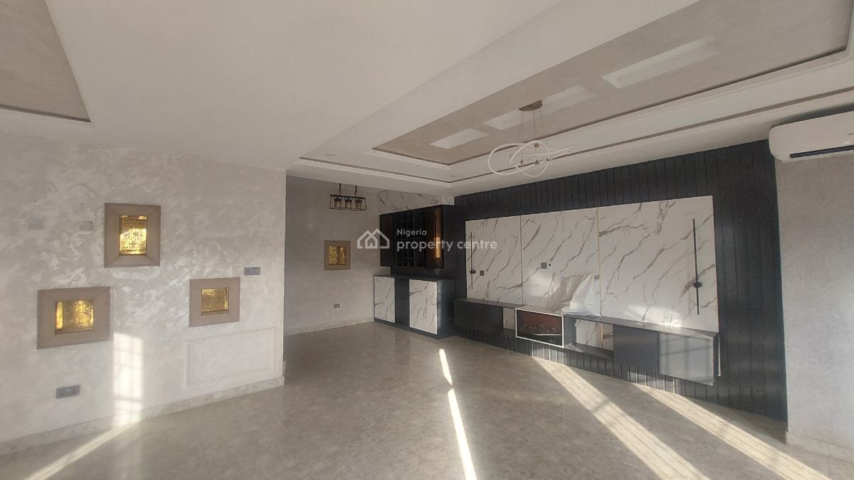 4 Bedroom Serviced Terrace Duplex with Bq, Video Available, Guzape District, Abuja, Terraced Duplex for Rent