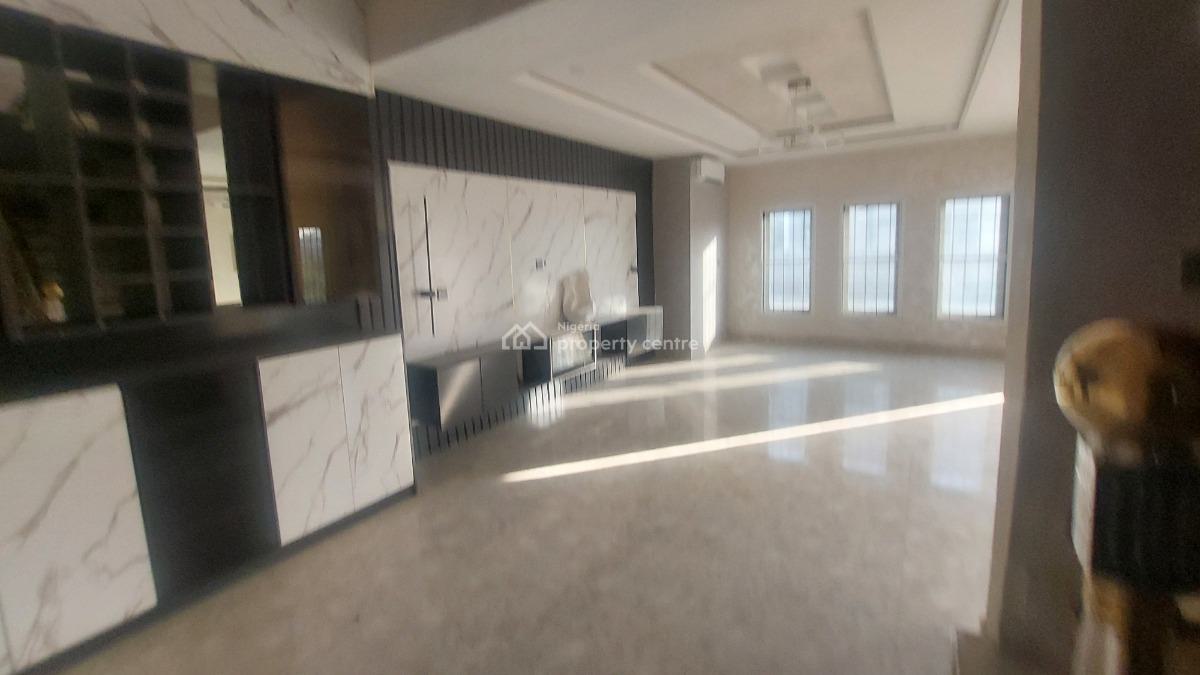 4 Bedroom Serviced Terrace Duplex with Bq, Video Available, Guzape District, Abuja, Terraced Duplex for Rent