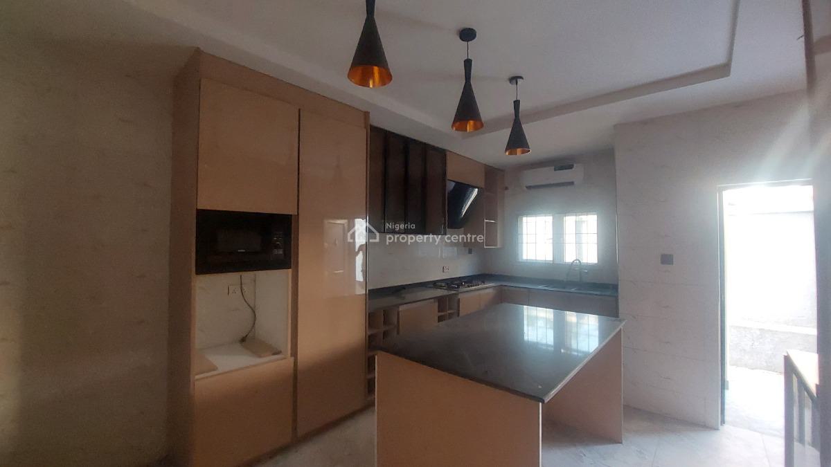 4 Bedroom Serviced Terrace Duplex with Bq, Video Available, Guzape District, Abuja, Terraced Duplex for Rent