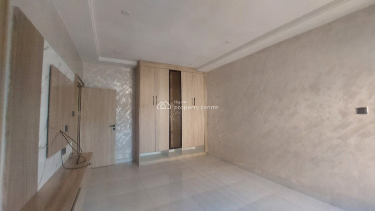 4 Bedroom Serviced Terrace Duplex with Bq, Video Available, Guzape District, Abuja, Terraced Duplex for Rent
