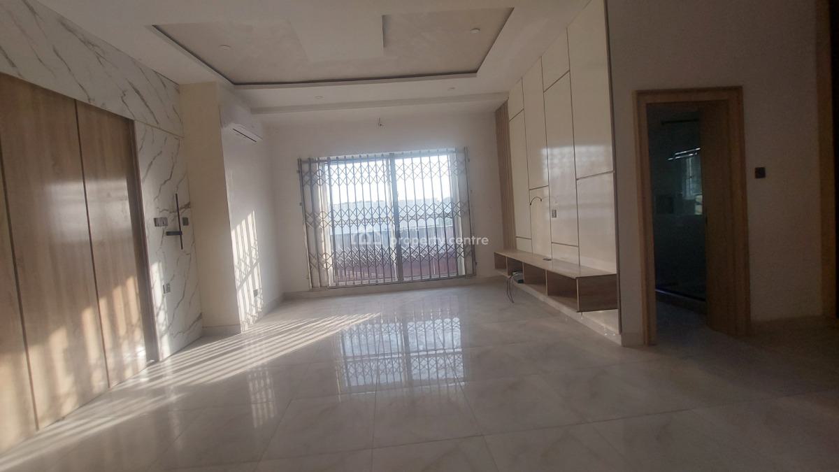 4 Bedroom Serviced Terrace Duplex with Bq, Video Available, Guzape District, Abuja, Terraced Duplex for Rent