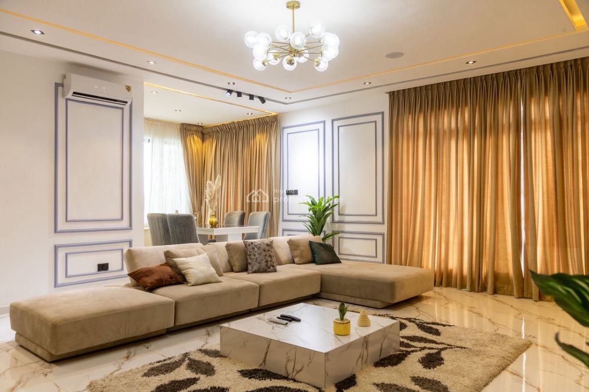 Luxurious 3 Bedroom Maisonette with a Private Cinema, Lekki Phase 1, Lekki, Lagos, Flat / Apartment Short Let