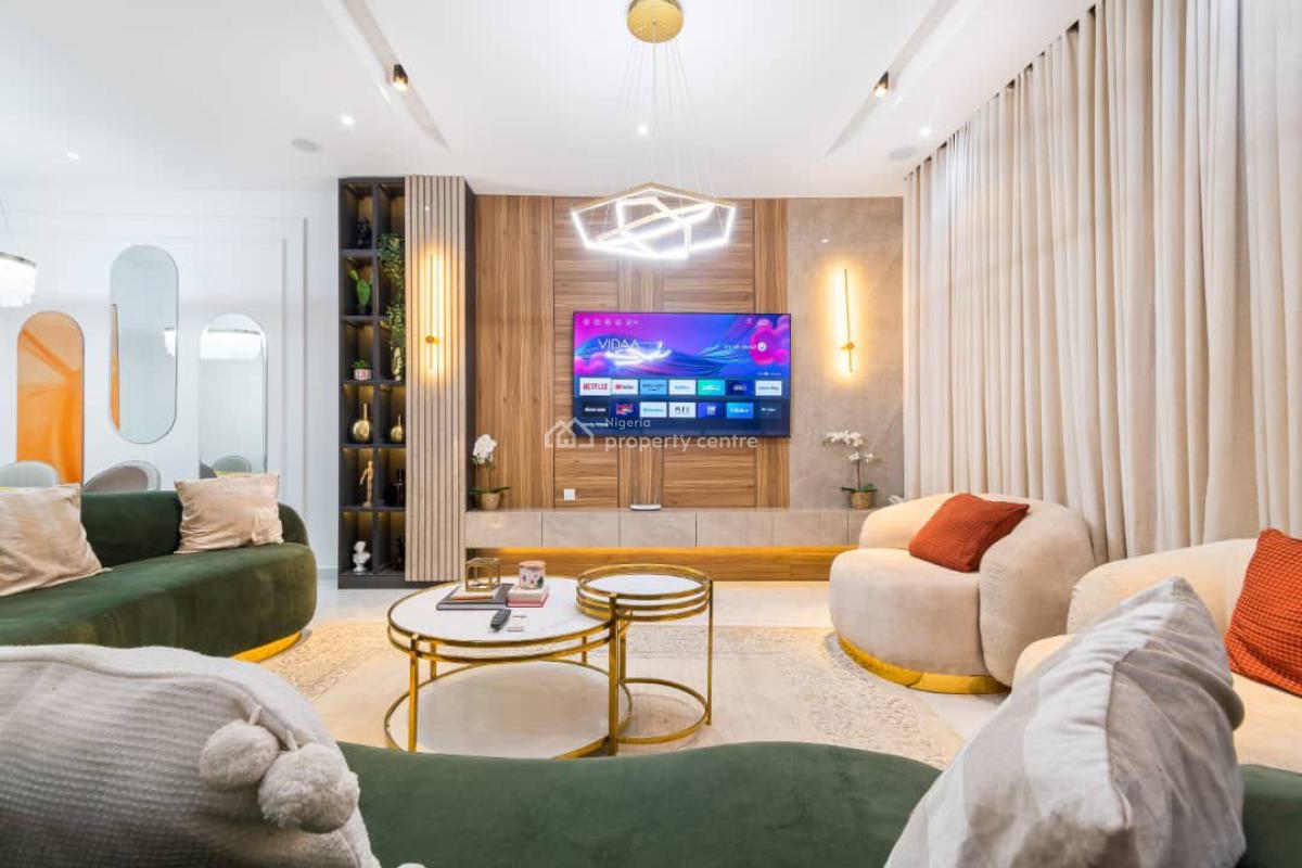 ️greece : 3 Bedroom Luxury Waterfront Apartment Available for Booking, Lekki Phase 1, Lekki, Lagos, Flat / Apartment Short Let