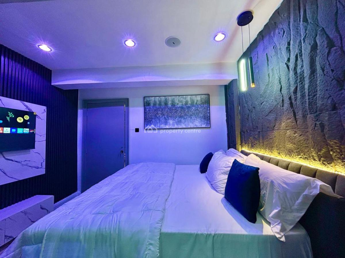 Brand New Smart Luxury 2 Bedroom Apartment with Swimming Pool  and Ps5, Lekki Phase 1, Lekki, Lagos, Flat / Apartment Short Let