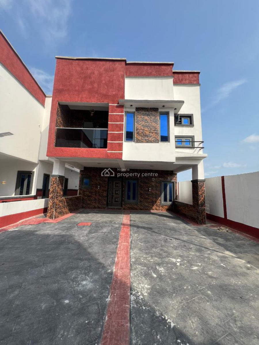Newly Built 4 Bedroom Fully Detached Duplex with Bq in a Secure Estate, Orchid, Lekki, Lagos, Detached Duplex for Sale
