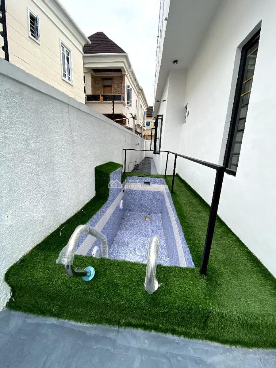 Lovely 4 Bedroom Semi Detached Duplex with Pool  in a Secure Estate, Ikota, Lekki, Lagos, Semi-detached Duplex for Sale