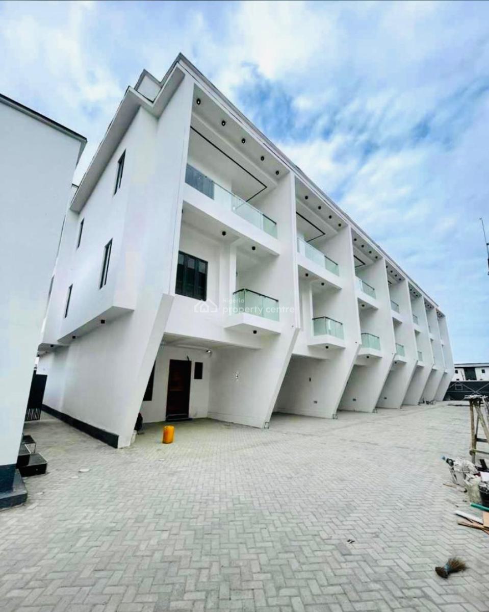 Luxury 4 Bedroom Duplex with Bq and Swimming Pool, Ikate, Lekki, Lekki, Lagos, Terraced Duplex for Rent