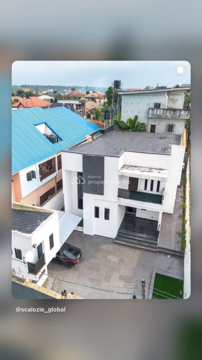 Semi Furnished 5 Bedroom Detached Duplex, Woji Port Harcourt, Woji, Port Harcourt, Rivers, Detached Duplex for Sale