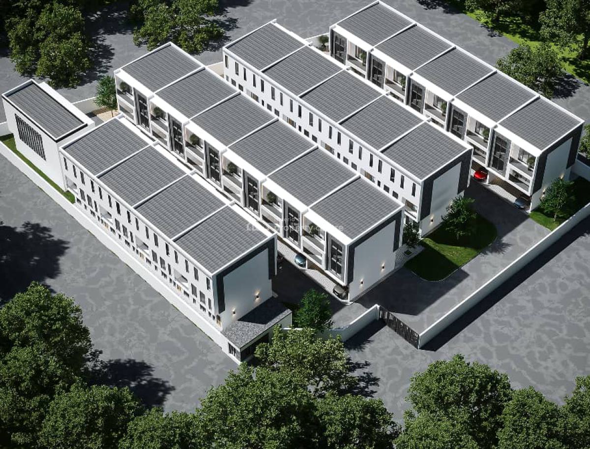 Premium and Exclusive 4 Bedroom Terraces Swimming Pool - Gym, Luxury Living - Modern Structure - All Room Ensuite - Family Lounge, Ikate, Lekki, Lagos, Terraced Duplex for Sale