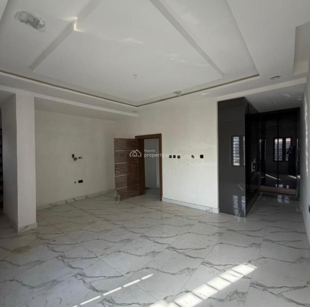 Newly Built 4bedrooms Terrace Duplex with a Room Boys Quarters, Guzape District, Abuja, Terraced Duplex for Sale