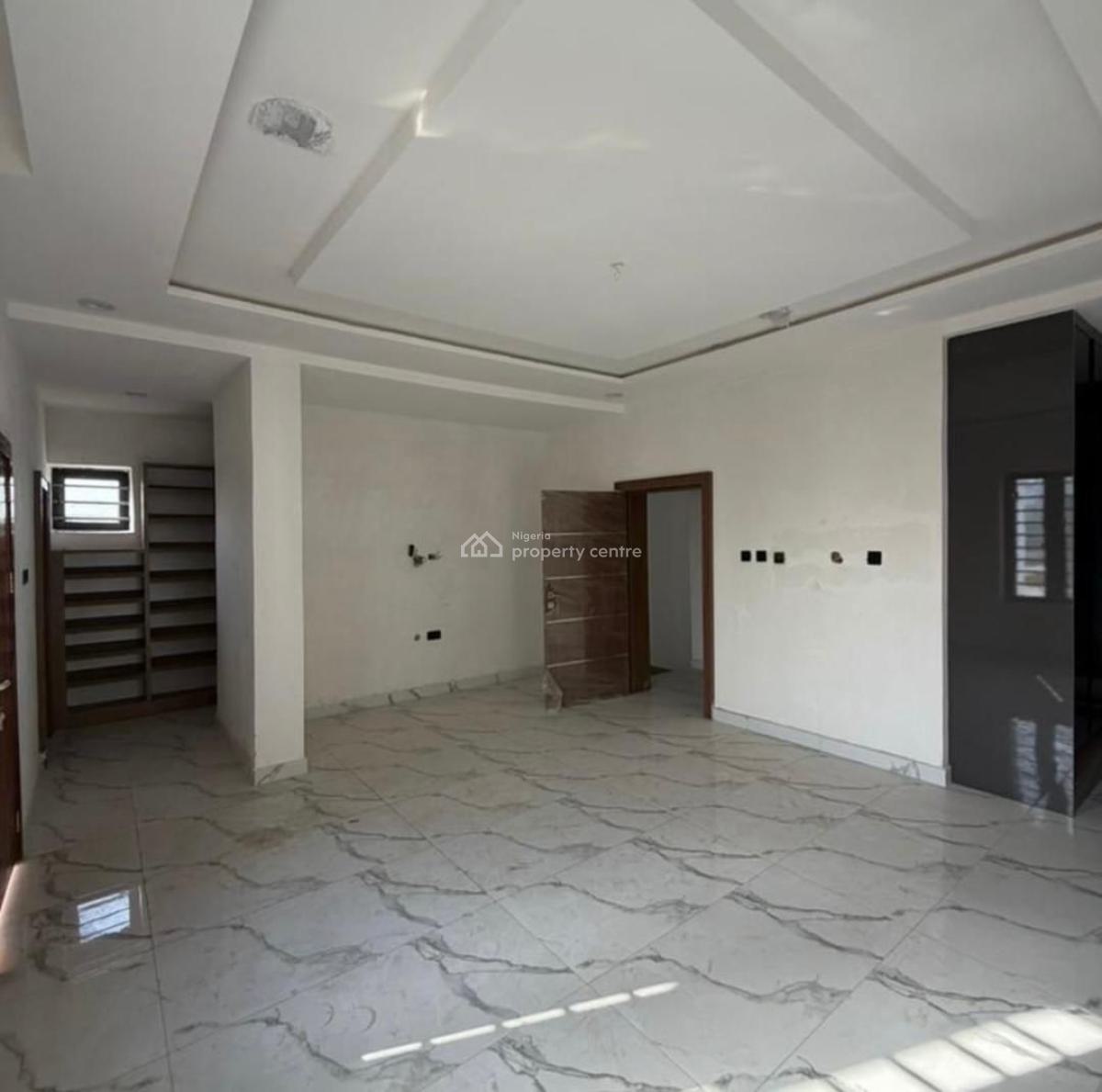 Newly Built 4bedrooms Terrace Duplex with a Room Boys Quarters, Guzape District, Abuja, Terraced Duplex for Sale