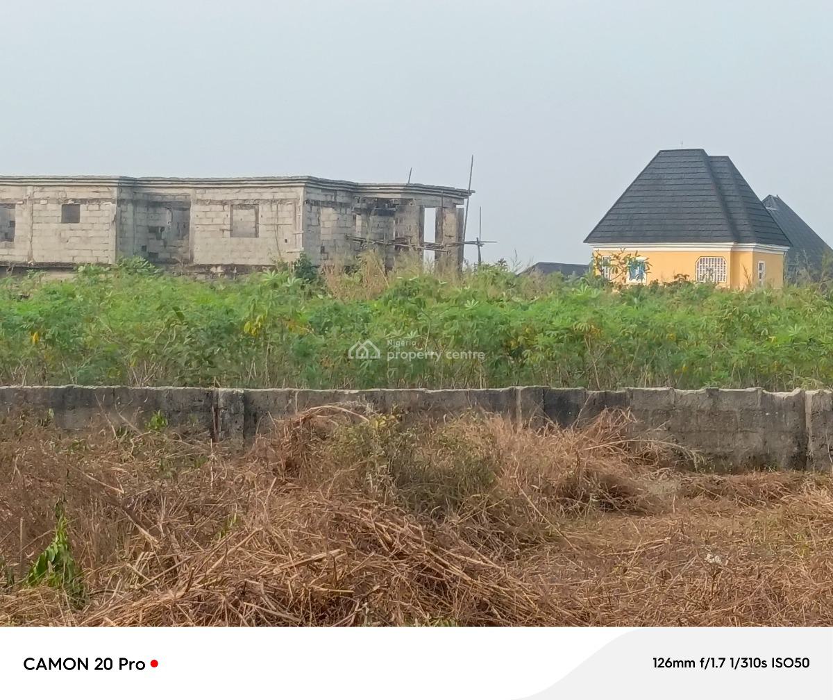 One & Half Plots with Dwarf Fence Advantage, Avu Close Umuguma World Bank, Owerri Municipal, Imo, Residential Land for Sale