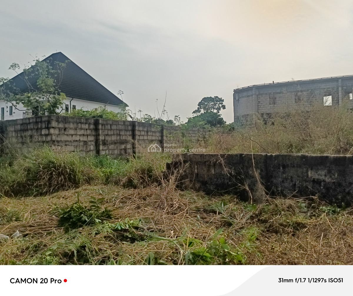 One & Half Plots with Dwarf Fence Advantage, Avu Close Umuguma World Bank, Owerri Municipal, Imo, Residential Land for Sale