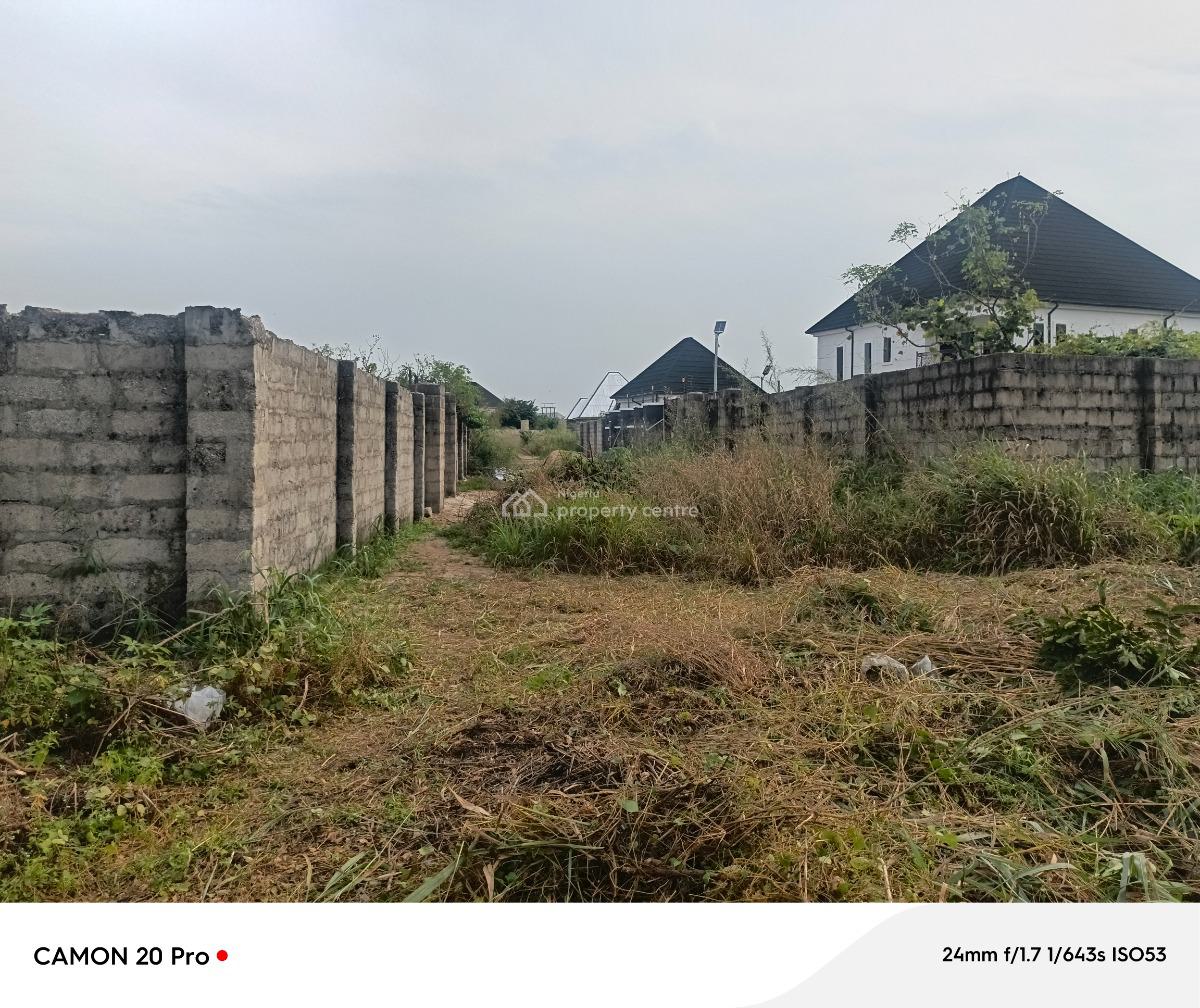 One & Half Plots with Dwarf Fence Advantage, Avu Close Umuguma World Bank, Owerri Municipal, Imo, Residential Land for Sale