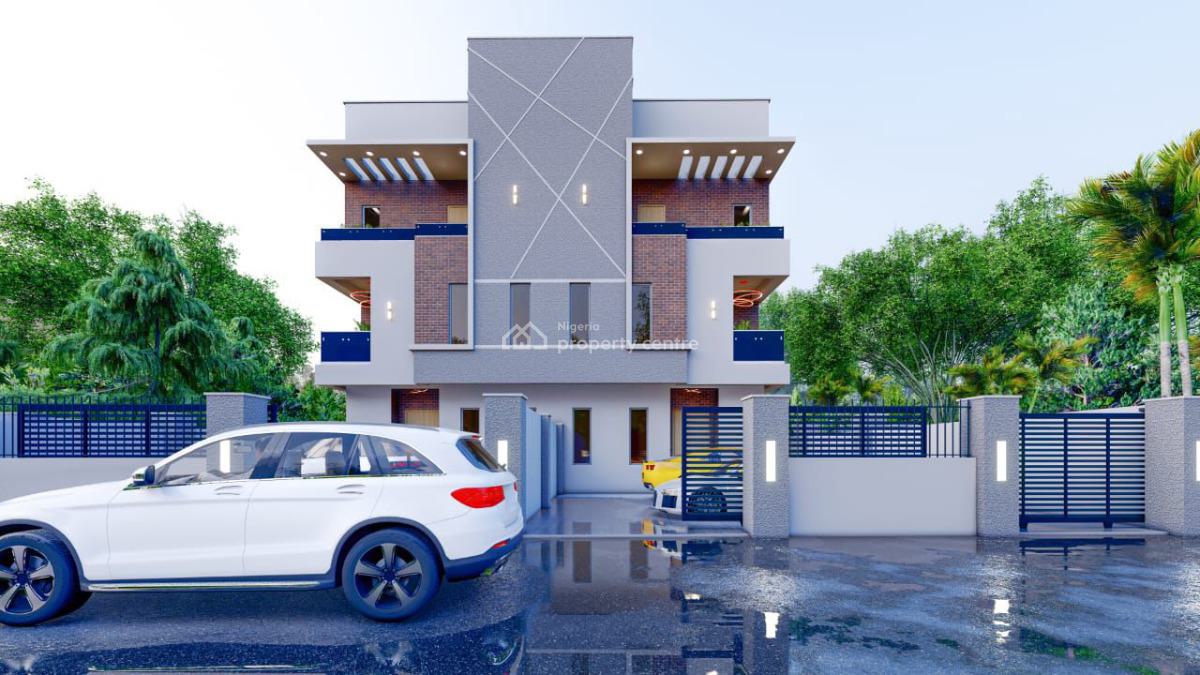 4 Bedroom Semi Detached Duplexes with Bq, Lagos, Gbagada, Lagos, Semi-detached Duplex for Sale
