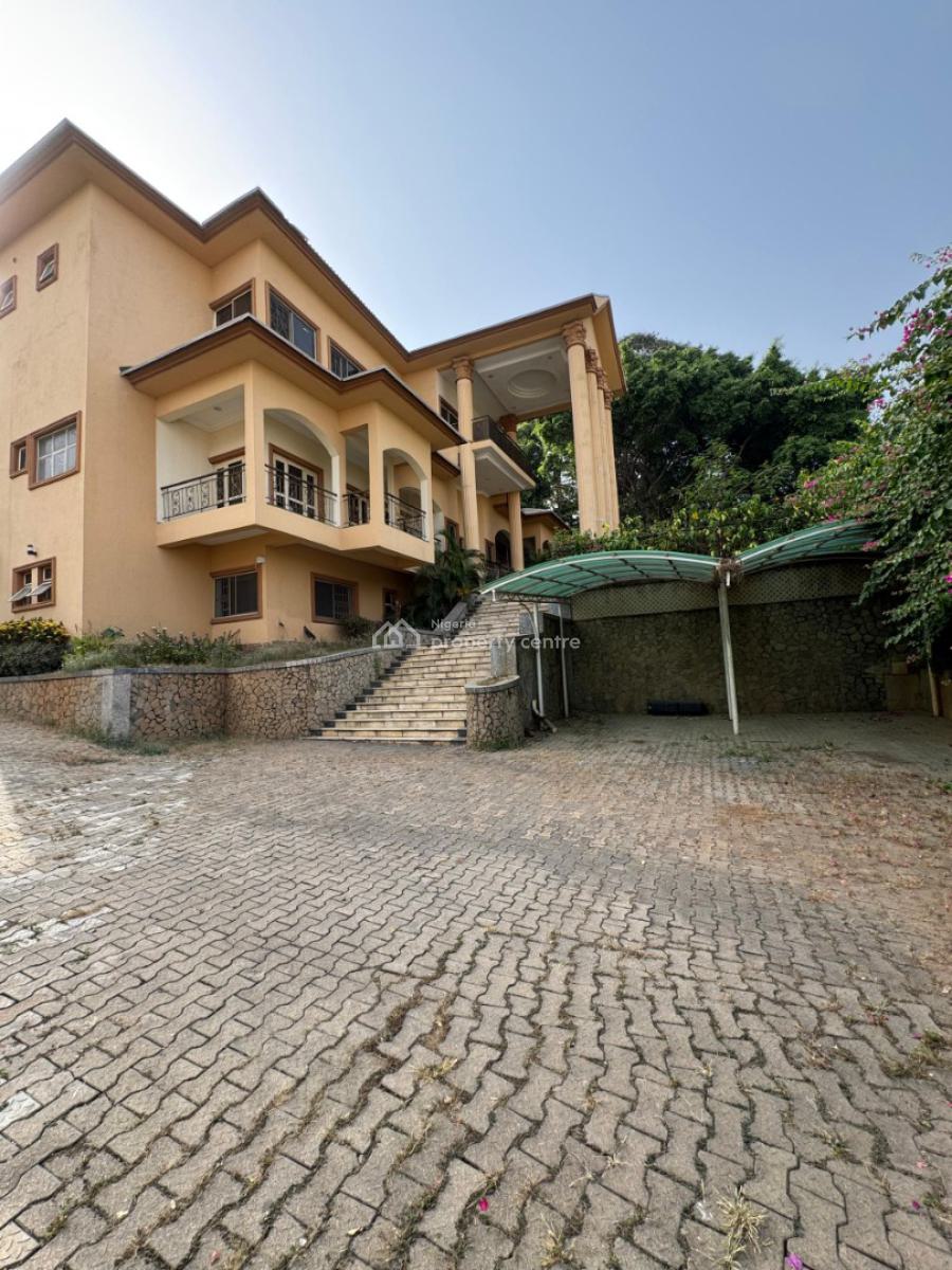 Ready to Move in Spacious 6bedroom Duplex and Boys Quarters, Maitama District, Abuja, Detached Duplex for Rent