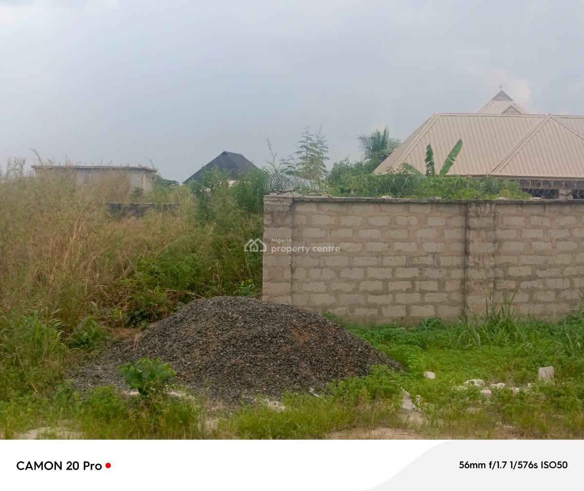 One Plot of Land on 3 Sides Full Fence Advantage., Umoku Avu of Ph Road Close to Umuguma World Bank, Owerri Municipal, Imo, Residential Land for Sale