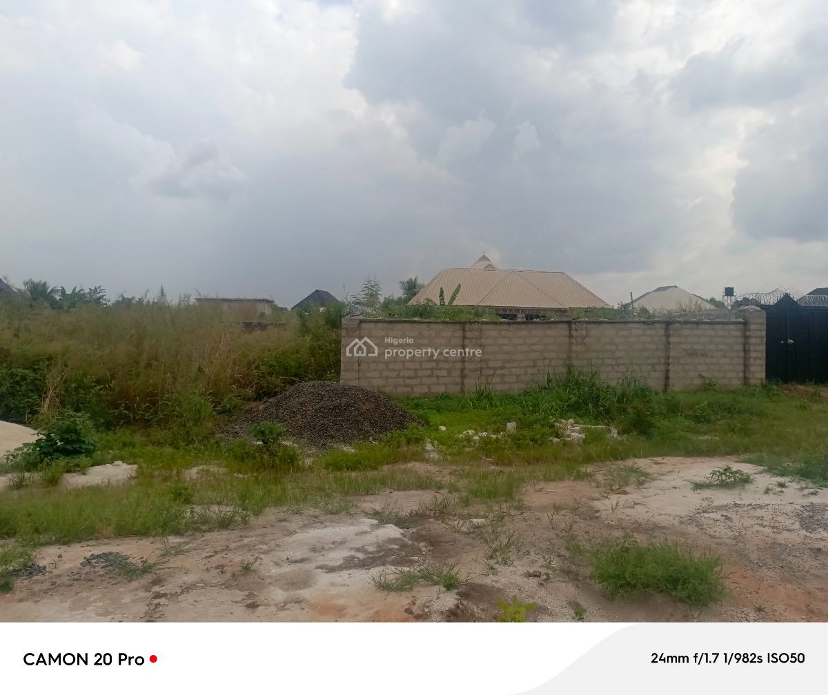 One Plot of Land on 3 Sides Full Fence Advantage., Umoku Avu of Ph Road Close to Umuguma World Bank, Owerri Municipal, Imo, Residential Land for Sale