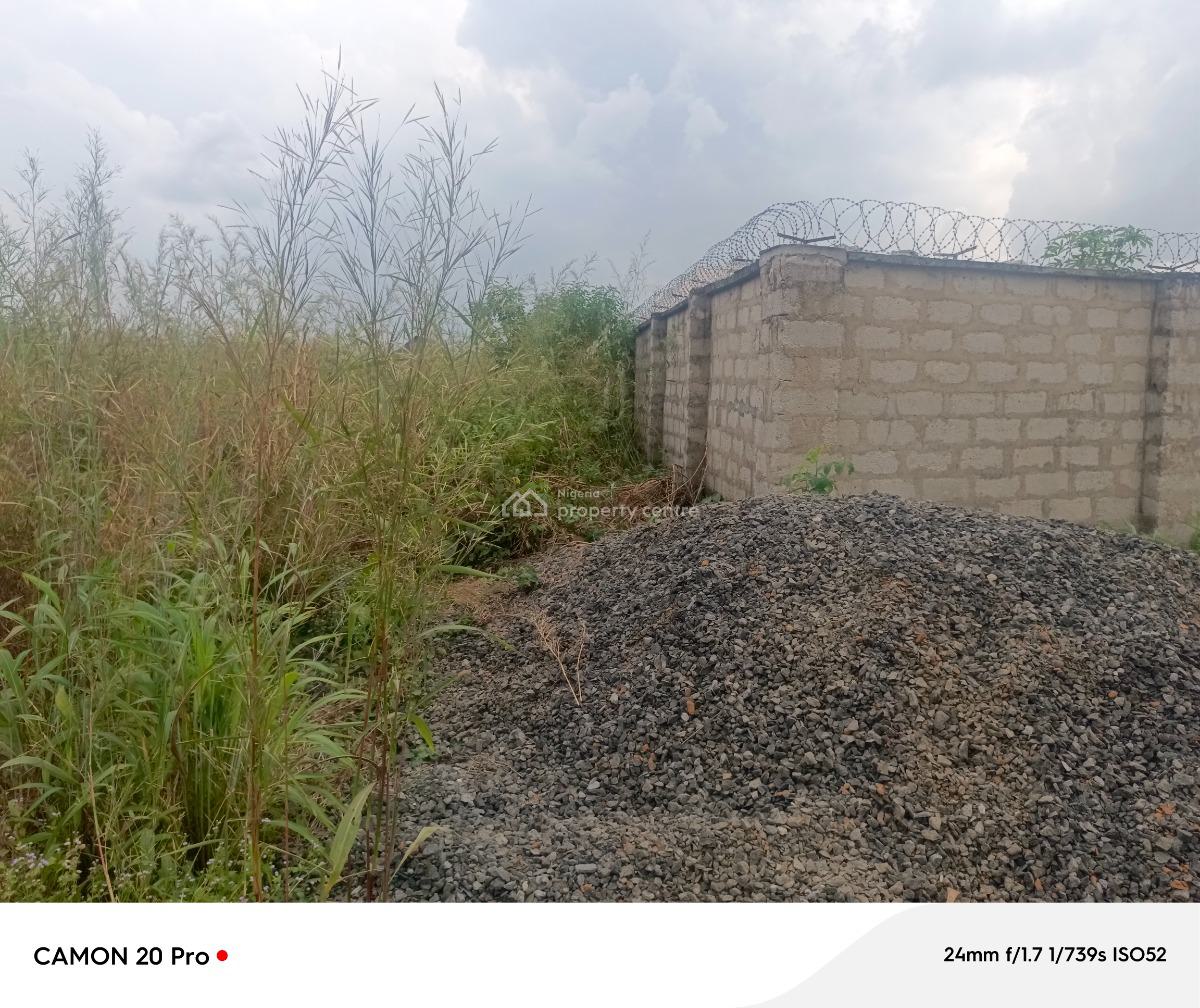One Plot of Land on 3 Sides Full Fence Advantage., Umoku Avu of Ph Road Close to Umuguma World Bank, Owerri Municipal, Imo, Residential Land for Sale