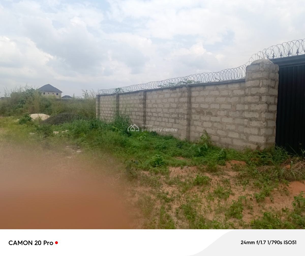 One Plot of Land on 3 Sides Full Fence Advantage., Umoku Avu of Ph Road Close to Umuguma World Bank, Owerri Municipal, Imo, Residential Land for Sale
