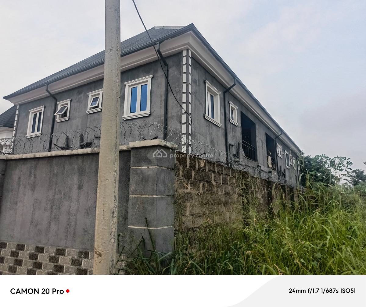 One Storey Building with 4 Unit of 2 Bedroom Flat & 4 Unit of Selfcon, Royal Estate Egbeada, Owerri Municipal, Imo, Block of Flats for Sale
