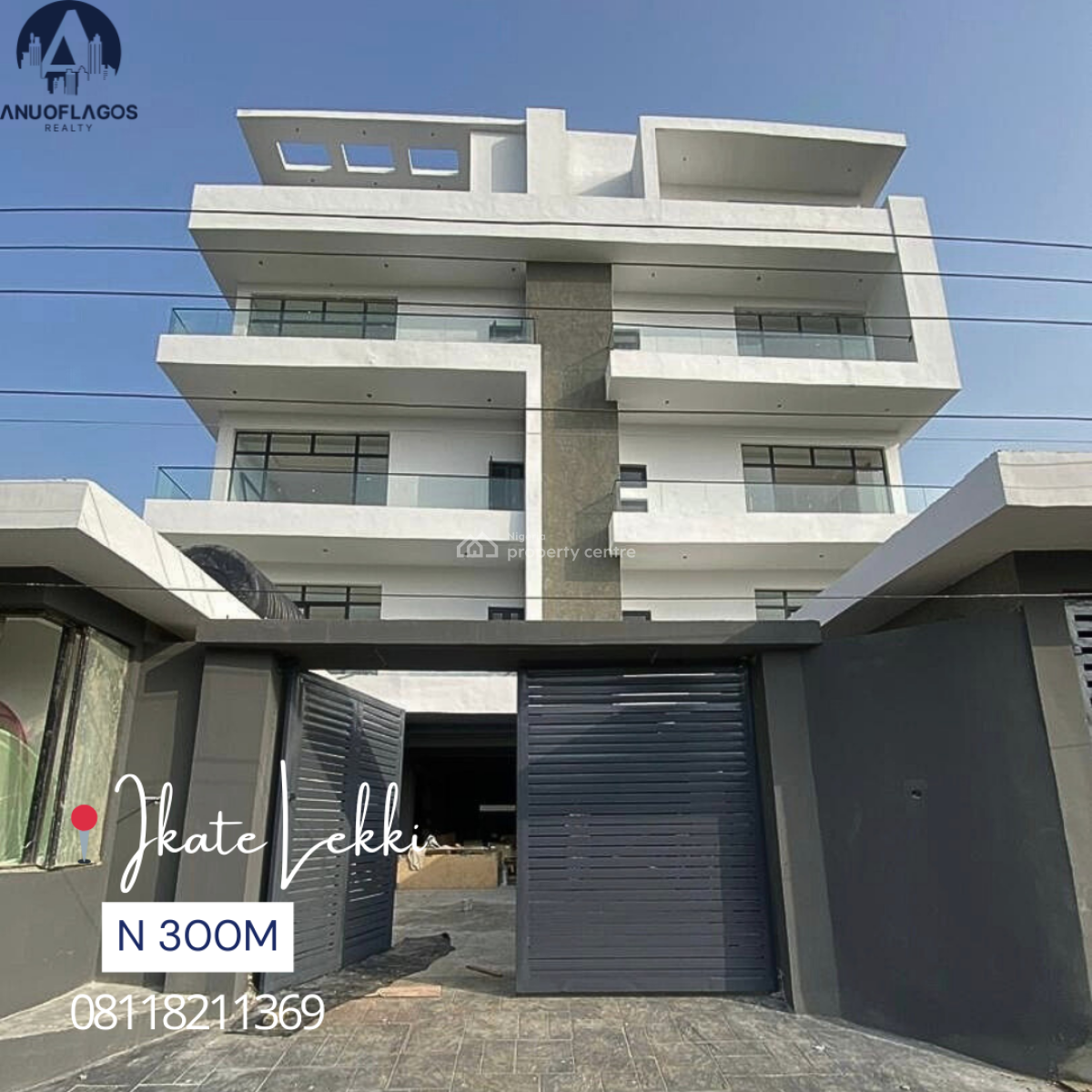 Well  Built 3 Bedroom Penthouse with Communal Pool, Ikate, Lekki, Lagos, Block of Flats for Sale