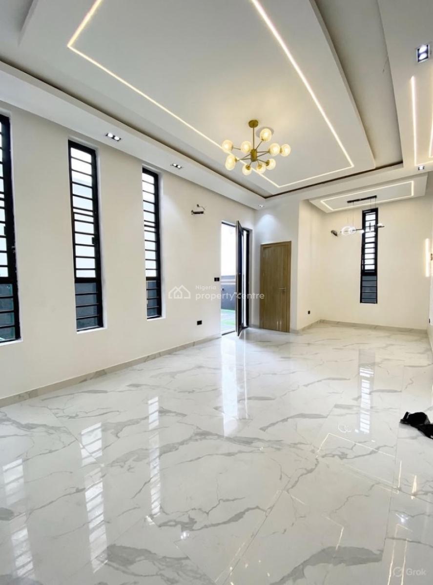 Contemporary 4 Bedroom Semi Detached Duplex with Bq, Chevron, Lekki, Lagos, Semi-detached Duplex for Sale