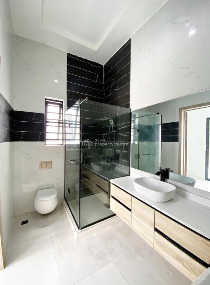 Contemporary 4 Bedroom Semi Detached Duplex with Bq, Chevron, Lekki, Lagos, Semi-detached Duplex for Sale