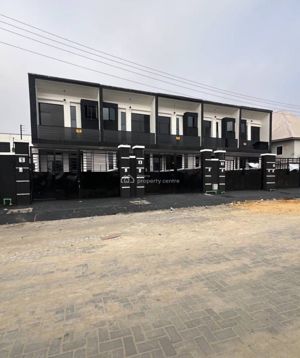 Self Service 4 Bedrooms Terrace Duplex at Ikota., Ikota, Ikota, Lekki, Lagos, Terraced Duplex for Rent