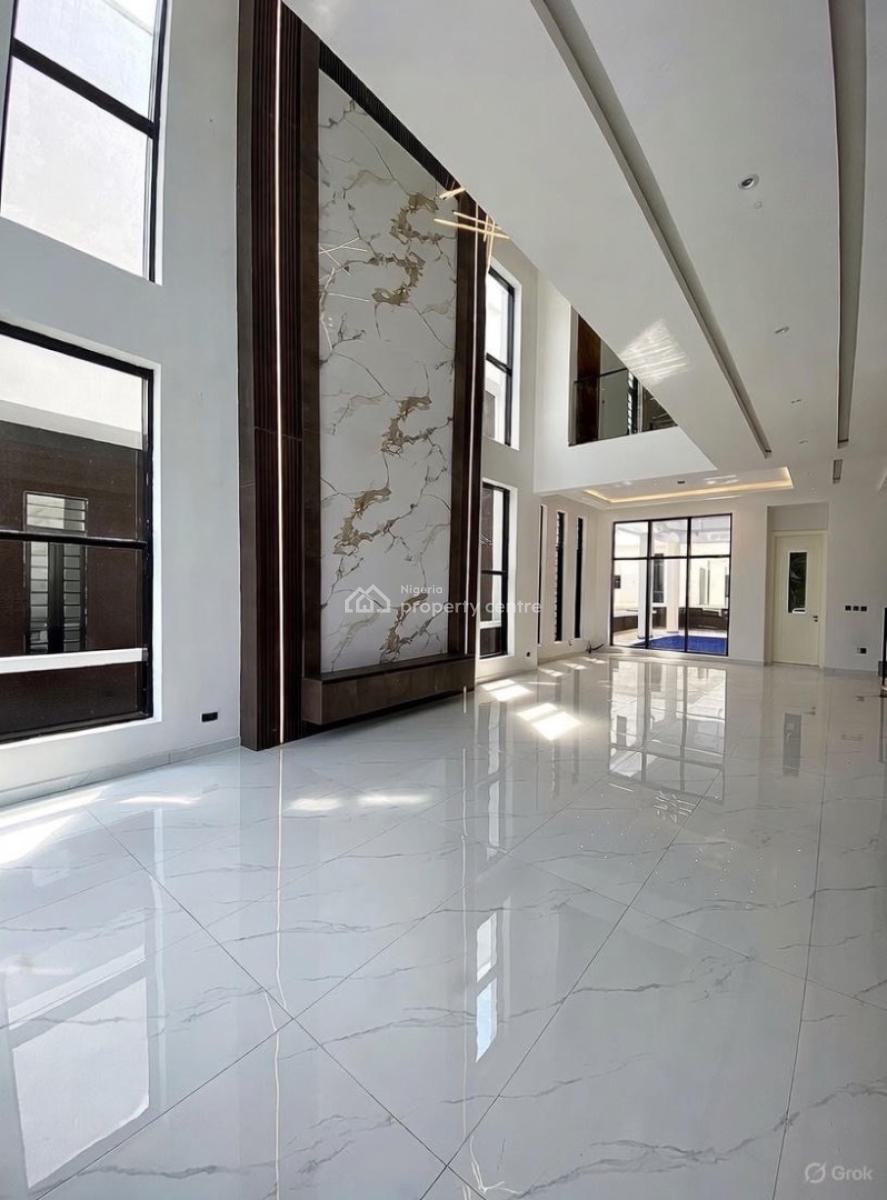 Contemporary 5 Bedroom Detached Duplex with Swimming Pool and Bq, Ikota, Ikota, Lekki, Lagos, Detached Duplex for Sale