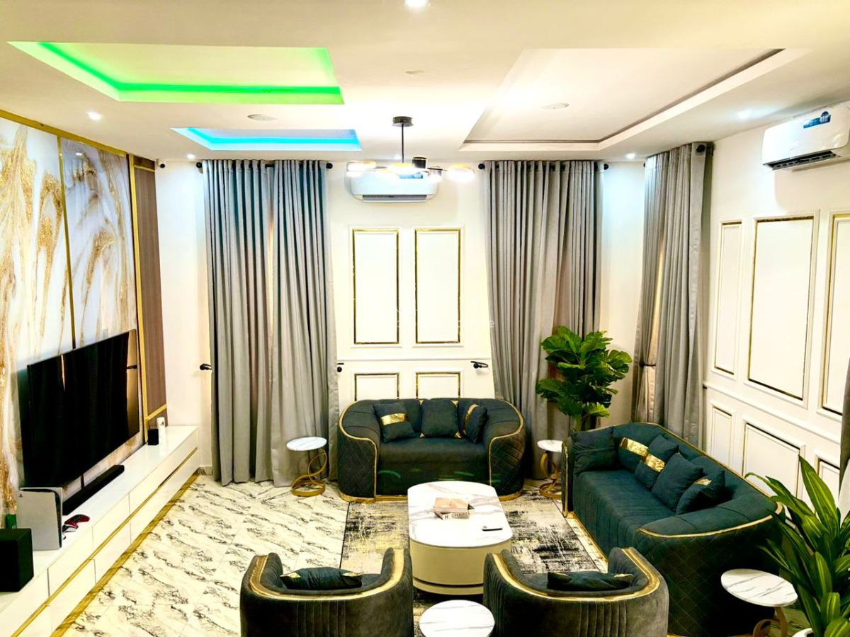 Furnished Room and Parlor for 6 Months, Royal Pine Estate Orchid Road, Lekki, Lagos, Mini Flat (room and Parlour) for Rent