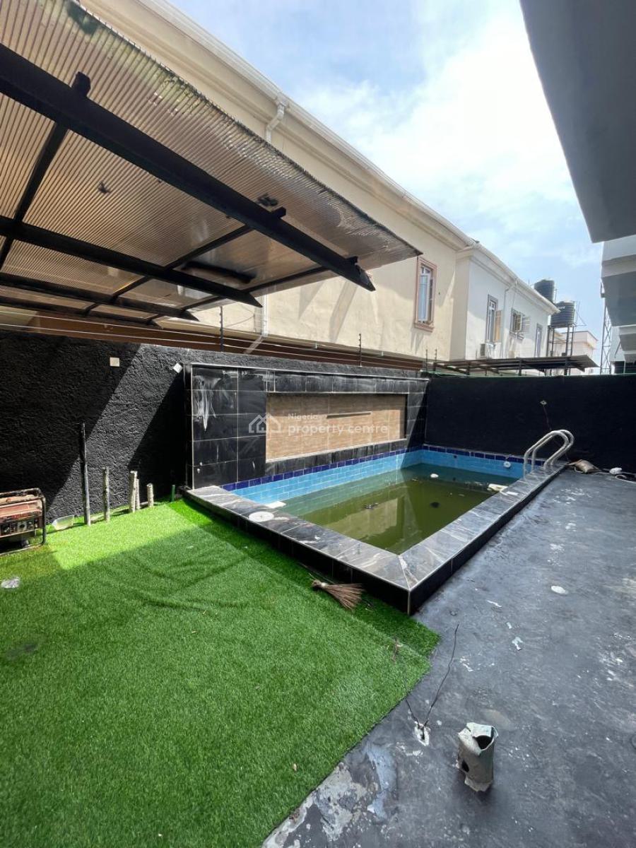 5 Bedroom Spacious Fully Detached Duplex with a Room Bq, Agungi, Agungi, Lekki, Lagos, Detached Duplex for Sale