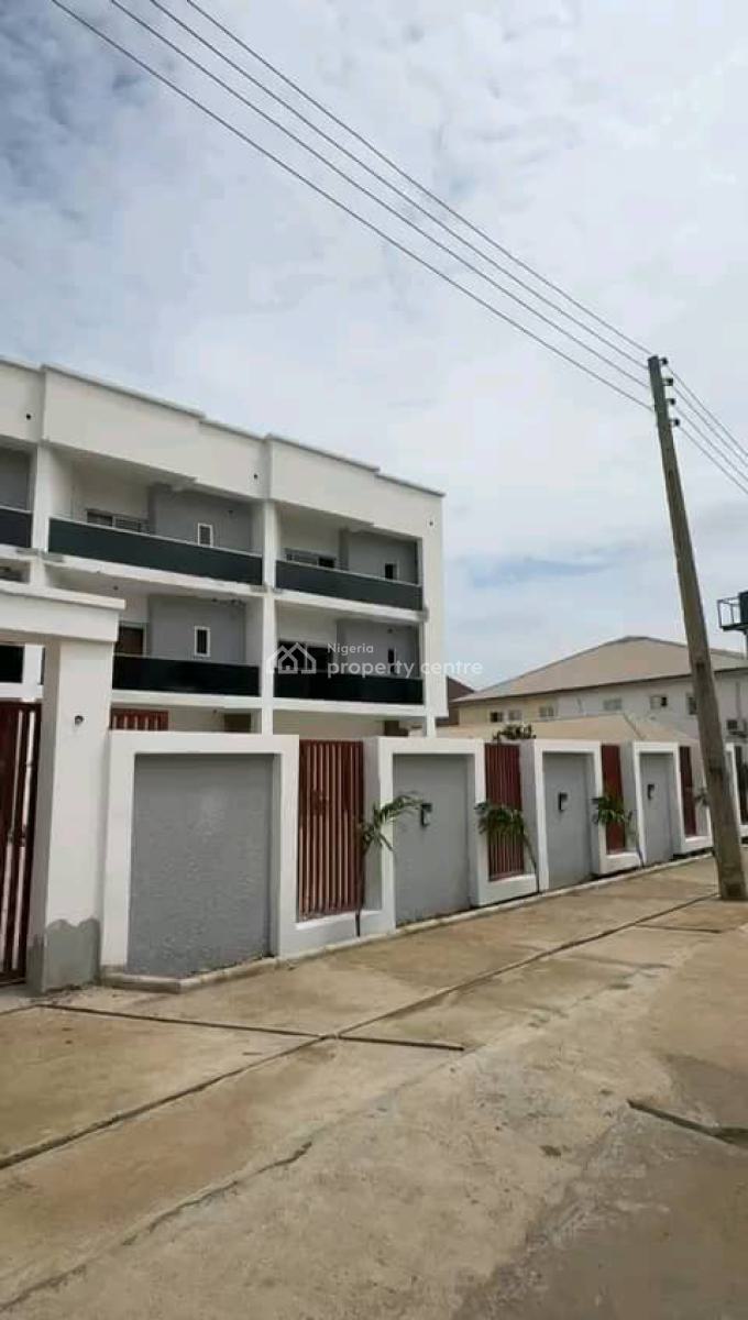 Brand New Solidly Built and Well Finished 4bed Terrace Duplex with Bq, Jahi, Abuja, Terraced Duplex for Sale