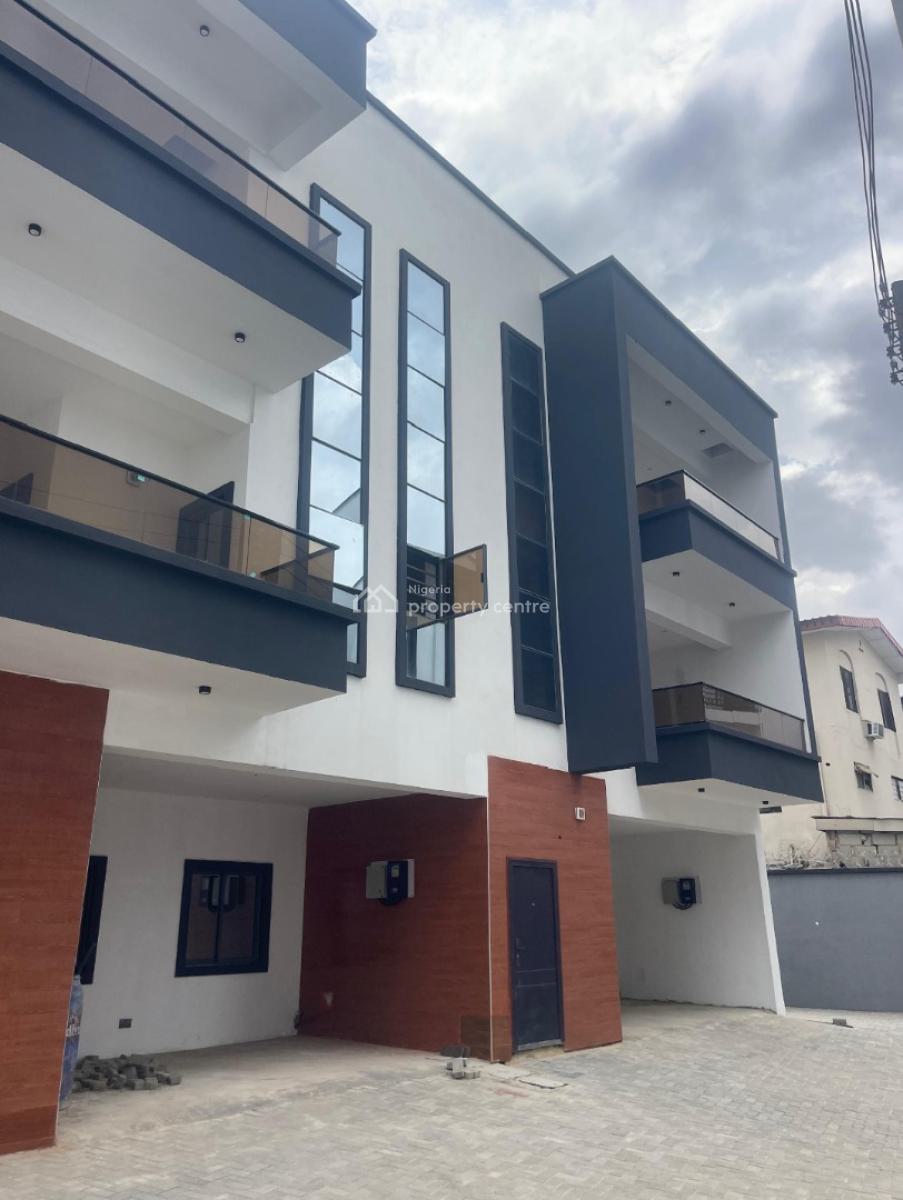 Newly 4 Bedrom Terrace Duplex+ Bq, an Estate Environment Off Allen Avenue Ikeja Lagos, Allen, Ikeja, Lagos, Terraced Duplex for Rent