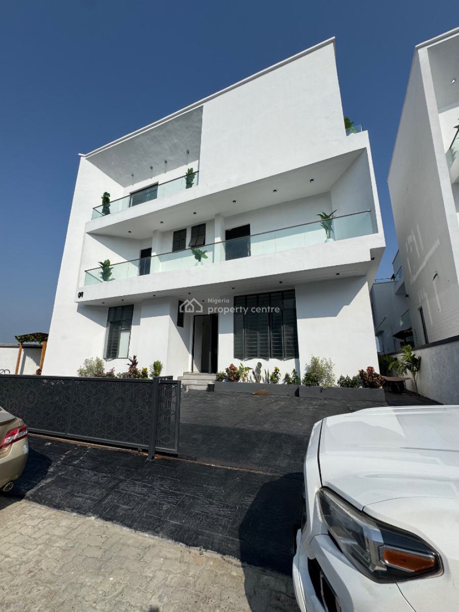 Gigantic 5 Bedroom Detached Duplex with Swimming Pool, Bq , Gym Room, Chevron Drive, Chevron, Lekki, Lagos, Detached Duplex for Sale