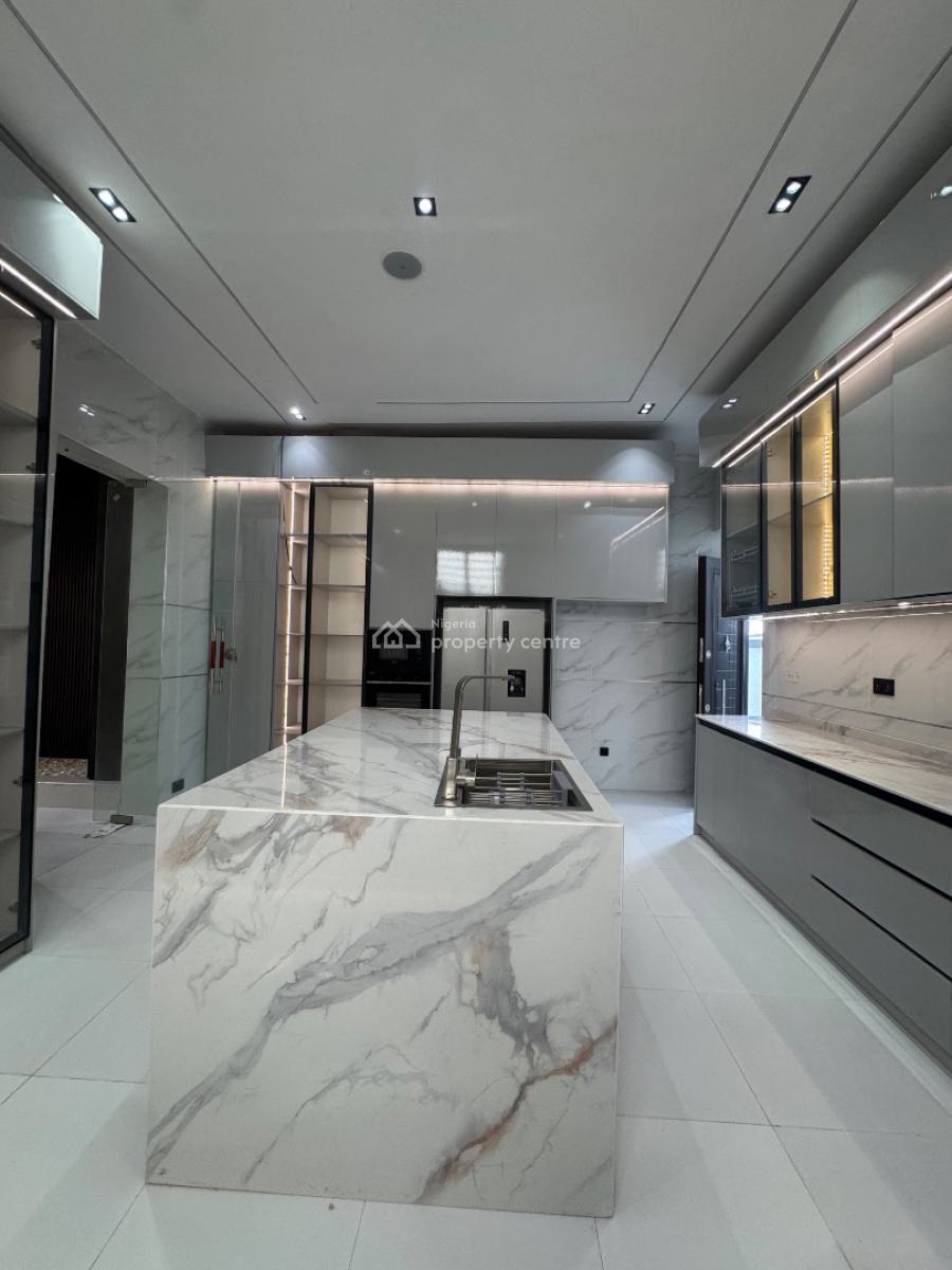 Gigantic 5 Bedroom Detached Duplex with Swimming Pool, Bq , Gym Room, Chevron Drive, Chevron, Lekki, Lagos, Detached Duplex for Sale