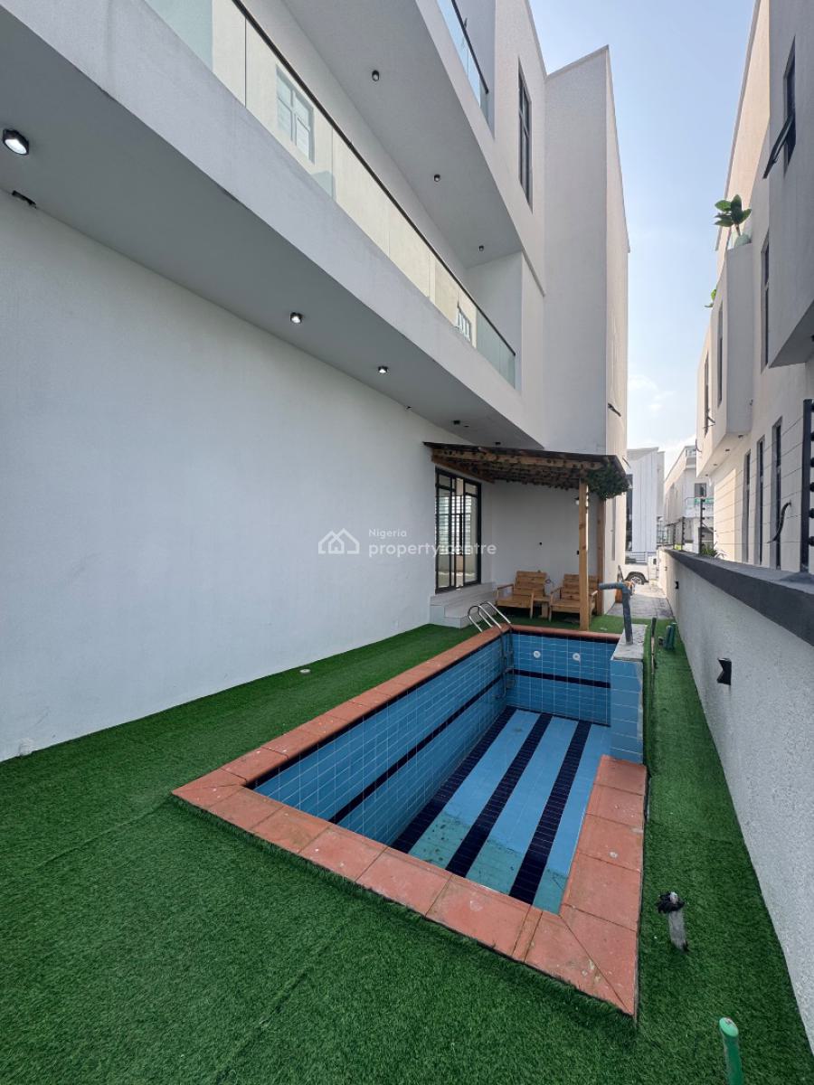 Gigantic 5 Bedroom Detached Duplex with Swimming Pool, Bq , Gym Room, Chevron Drive, Chevron, Lekki, Lagos, Detached Duplex for Sale