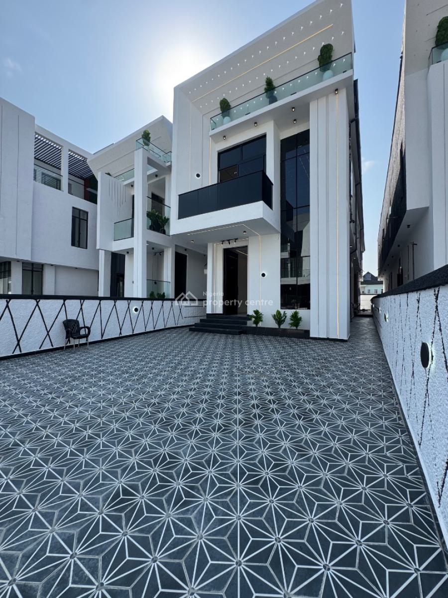 Aesthetically Pleasing, 5 Bedroom Detached Duplex with Bq, Features Luxury Styled Room, Swimming Pool in Chevron, Lekki, Lagos, Detached Duplex for Sale