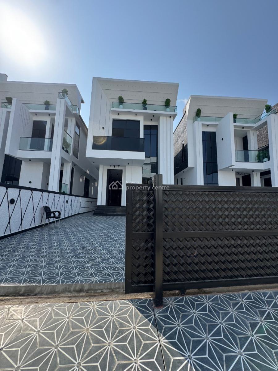 Aesthetically Pleasing, 5 Bedroom Detached Duplex with Bq, Features Luxury Styled Room, Swimming Pool in Chevron, Lekki, Lagos, Detached Duplex for Sale