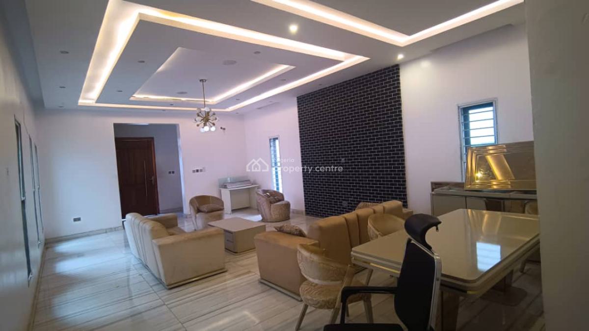 Partly Furnished Luxury 5 Bedroom Detached Duplex + Bq, Bakare Estate, Agungi, Lekki, Lagos, Detached Duplex for Rent