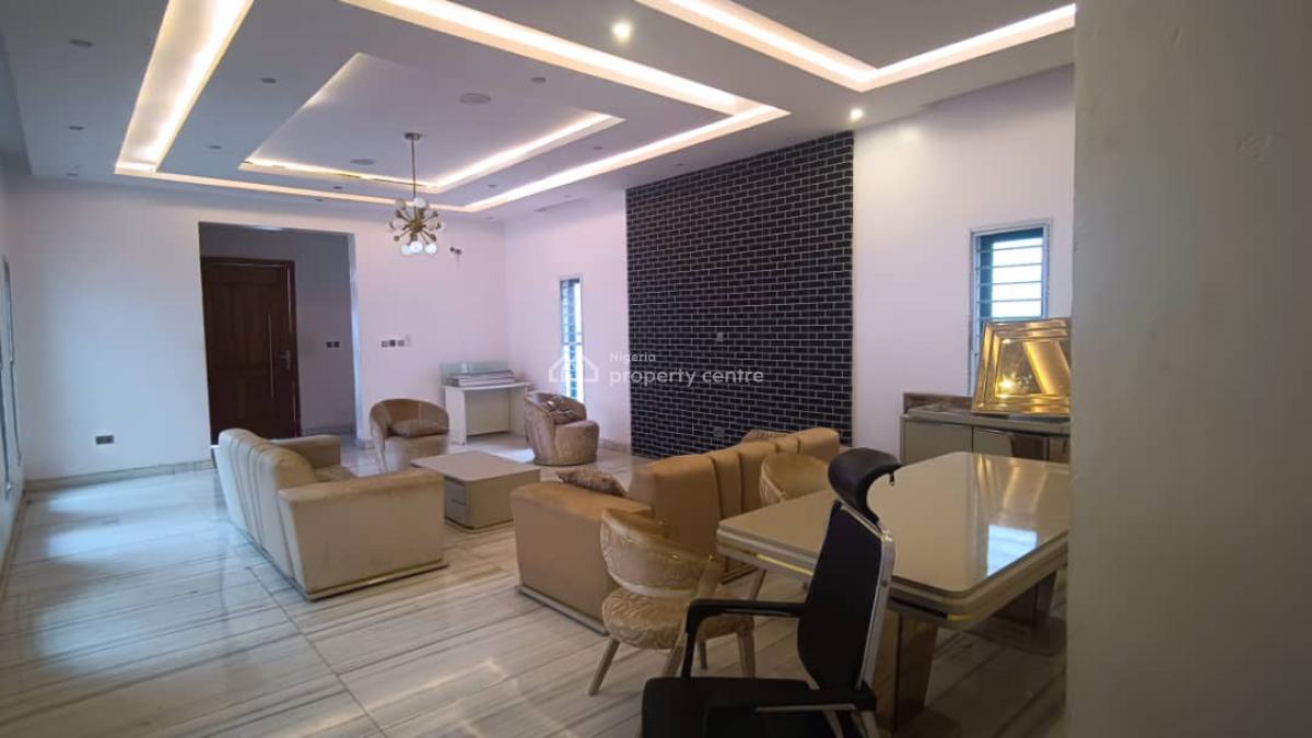 Partly Furnished Luxury 5 Bedroom Detached Duplex + Bq, Bakare Estate, Agungi, Lekki, Lagos, Detached Duplex for Rent