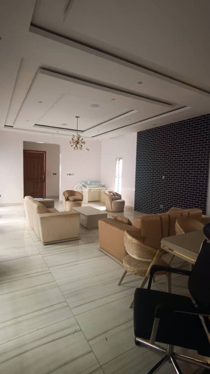 Partly Furnished Luxury 5 Bedroom Detached Duplex + Bq, Bakare Estate, Agungi, Lekki, Lagos, Detached Duplex for Rent
