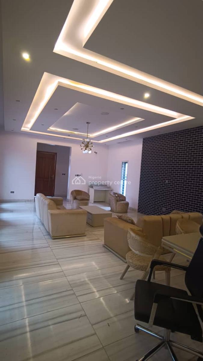 Partly Furnished Luxury 5 Bedroom Detached Duplex + Bq, Bakare Estate, Agungi, Lekki, Lagos, Detached Duplex for Rent